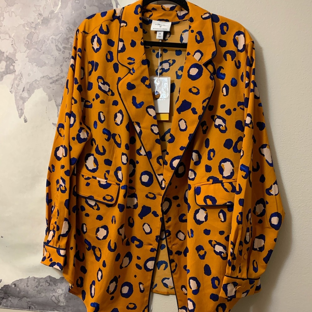 ✨NWT Leopard Blazer